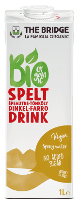 Napój orkiszowy bez dodatku cukrów BIO 1 L - THE BRIDGE