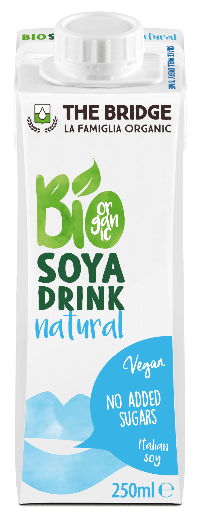 Napój sojowy bez dodatku cukrów bezglutenowy BIO 1 L - THE BRIDGE