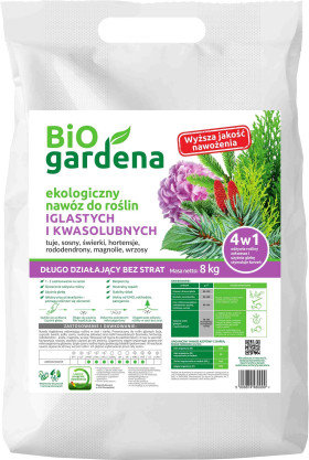 Nawóz do roślin iglastych eco 8 kg - BIOGARDENA