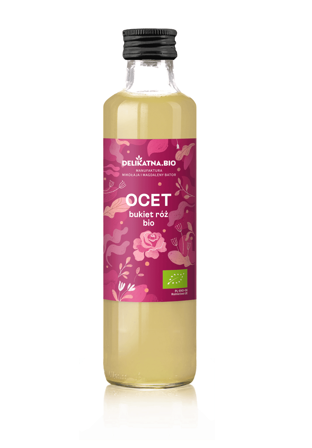 Ocet bukiet róż BIO 250 ml - DELIKATNA