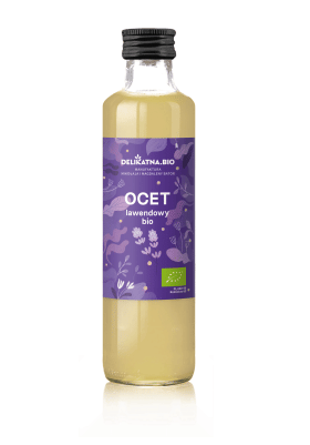 Ocet lawendowy BIO 250 ml - DELIKATNA