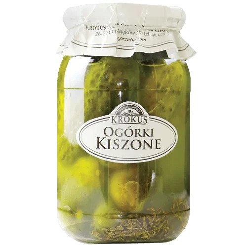 Ogórki kiszone 810 g (450 g) - KROKUS
