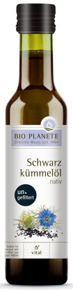 Olej z czarnuszki niefiltrowany tłoczony na zimno BIO 250 ml - BIO PLANETE