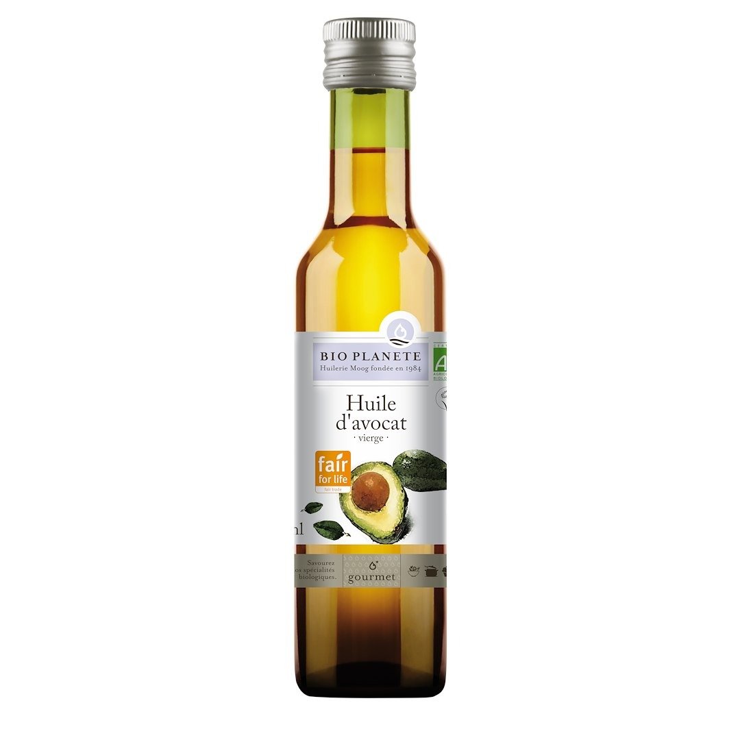 Olej z miąższu awokado tłoczony na zimno BIO 250 ml - BIO PLANETE