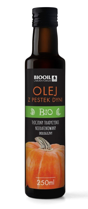 Olej z pestek dyni BIO 250 ml - BIOOIL