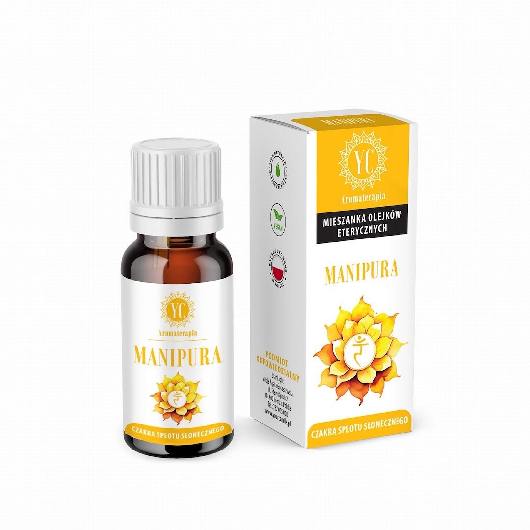 Olejek eteryczny mix czakra splotu słonecznego manipura 10 ml - YOUR CANDLE