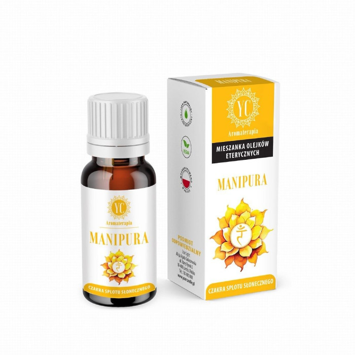 Olejek eteryczny mix czakra splotu słonecznego manipura 10 ml - YOUR CANDLE