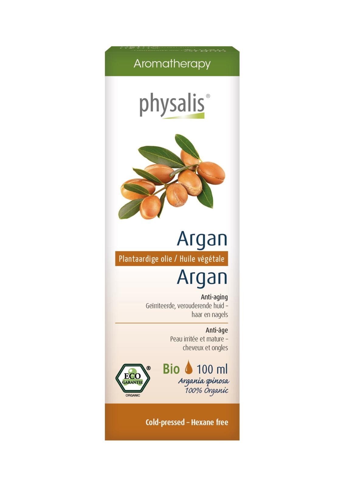 Olejek kosmetyczny arganowy eco 100 ml - PHYSALIS