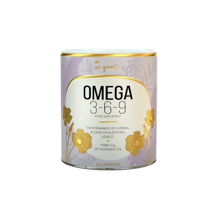 Omega 3-6-9 60 kapsułek - SO GOOD!