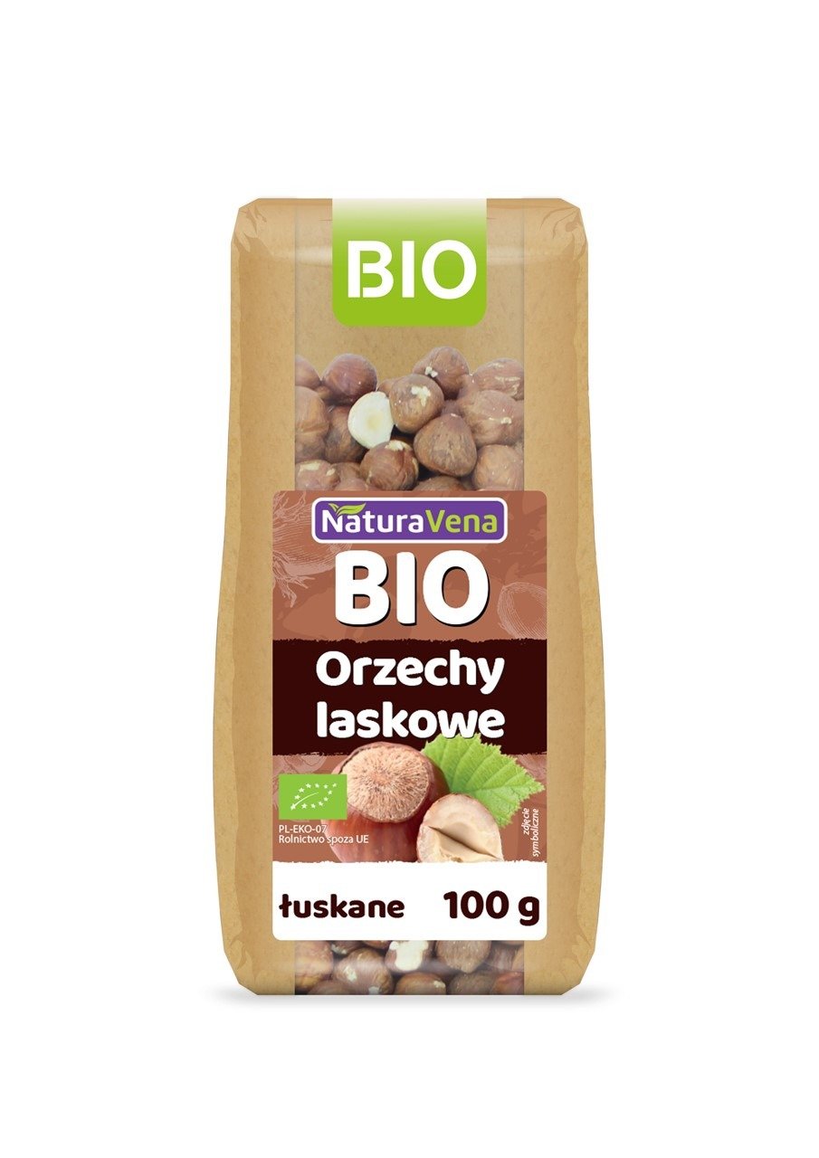 Orzechy laskowe BIO 100 g - NATURAVENA