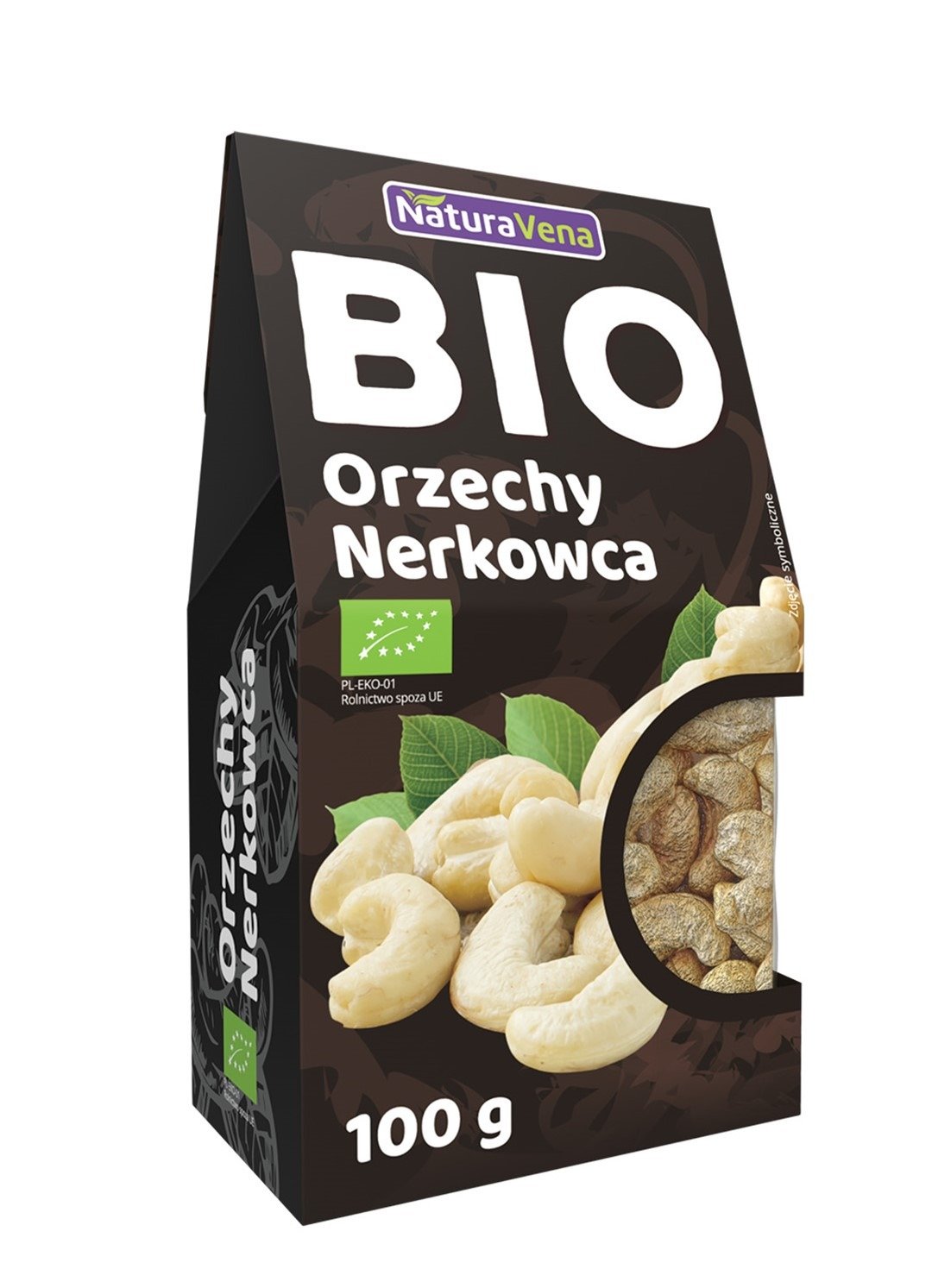 Orzechy nerkowca BIO 100 g - NATURAVENA
