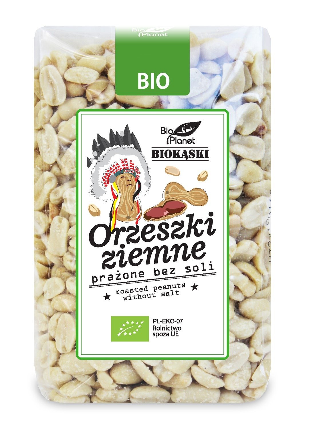 Orzeszki ziemne prażone bez soli BIO 350 g - BIO PLANET