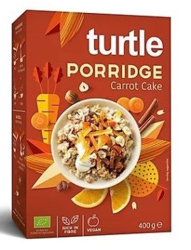 Owsianka o smaku ciasta marchewkowego BIO 400 g - TURTLE