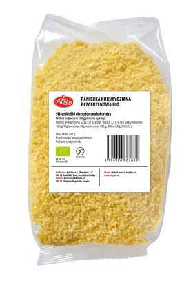 Panierka kukurydziana bezglutenowa BIO 200 g - AMYLON