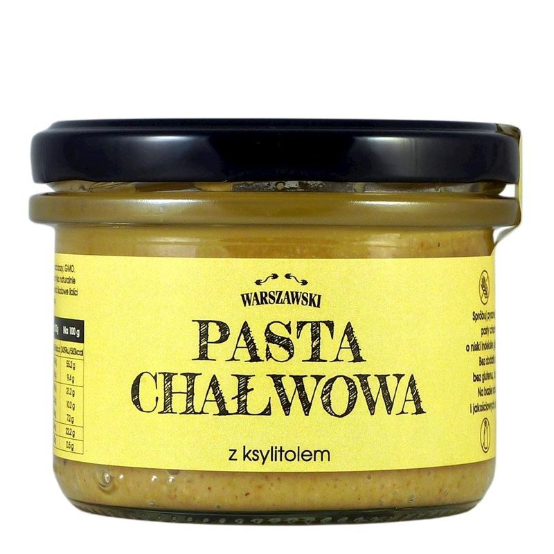 Pasta chałwowa bezglutenowa 200 g - WARSZAWSKI