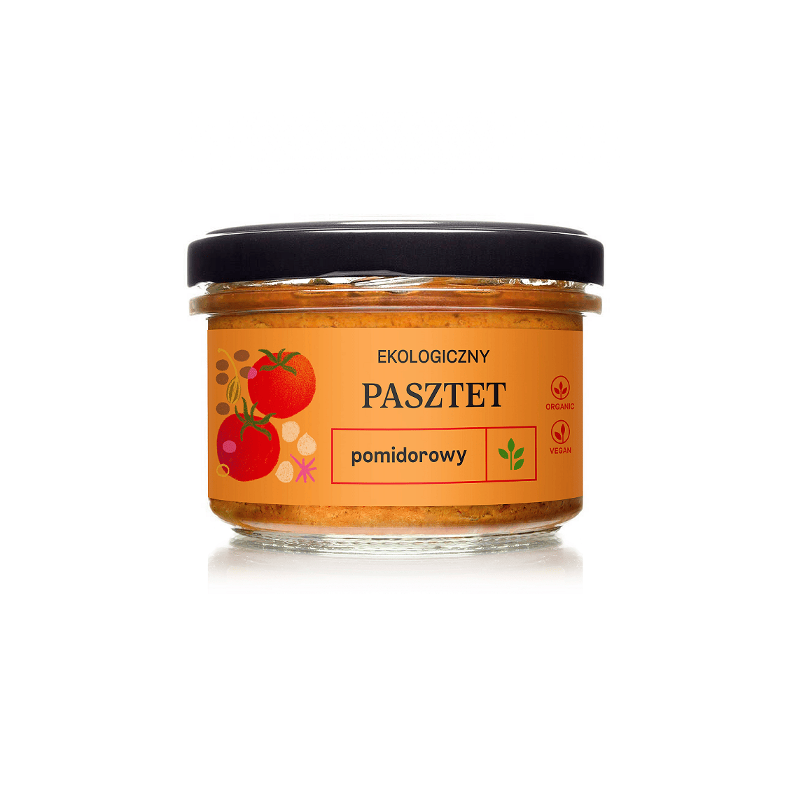 Pasztet wegański pomidorowy BIO 180 g - DELIKATNA (ZAKWASOWNIA)