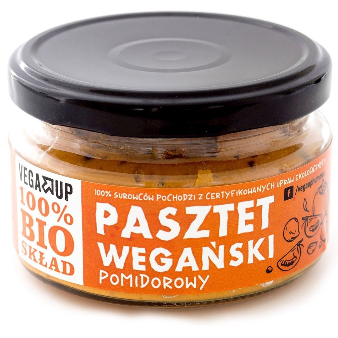 Pasztet wegański pomidorowy BIO 190 g - VEGA UP