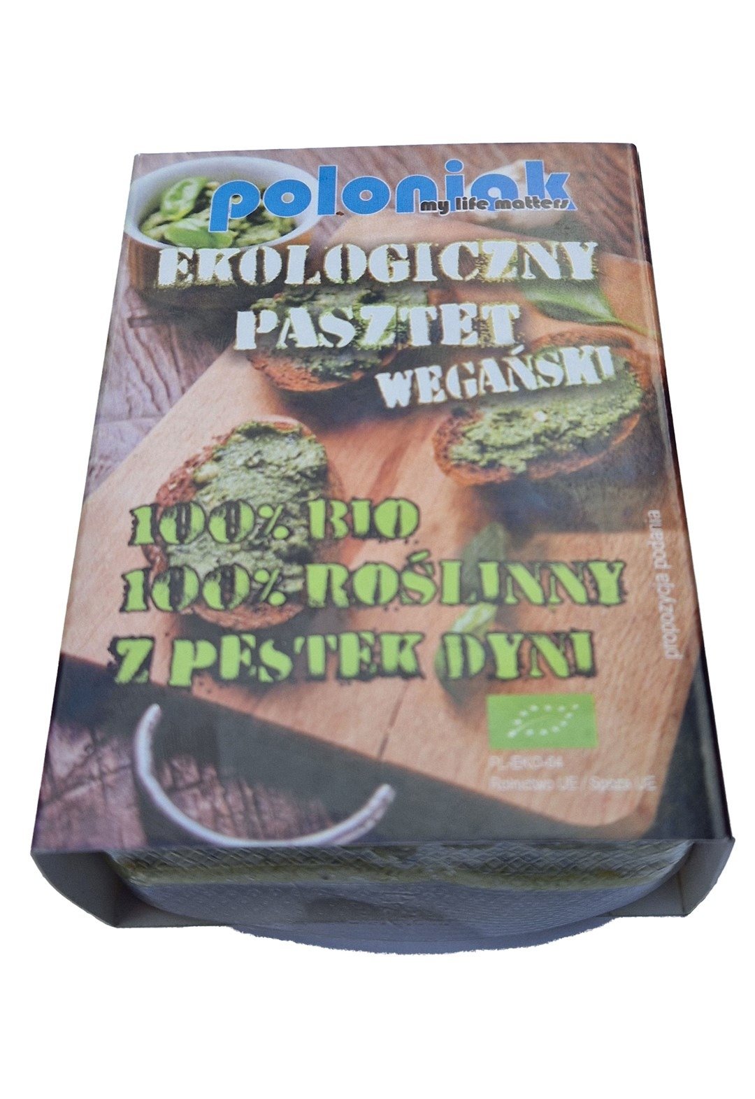 Pasztet wegański z pestek dyni BIO 200 g - POLONIAK