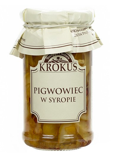 Pigwowiec w syropie bezglutenowy 240 g (80 g) - KROKUS
