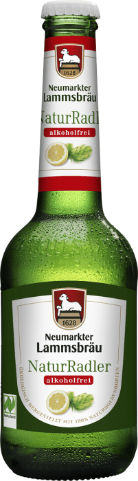 Piwo bezalkoholowe radler BIO 330 ml - NEUMARKTER LAMMSBRAU