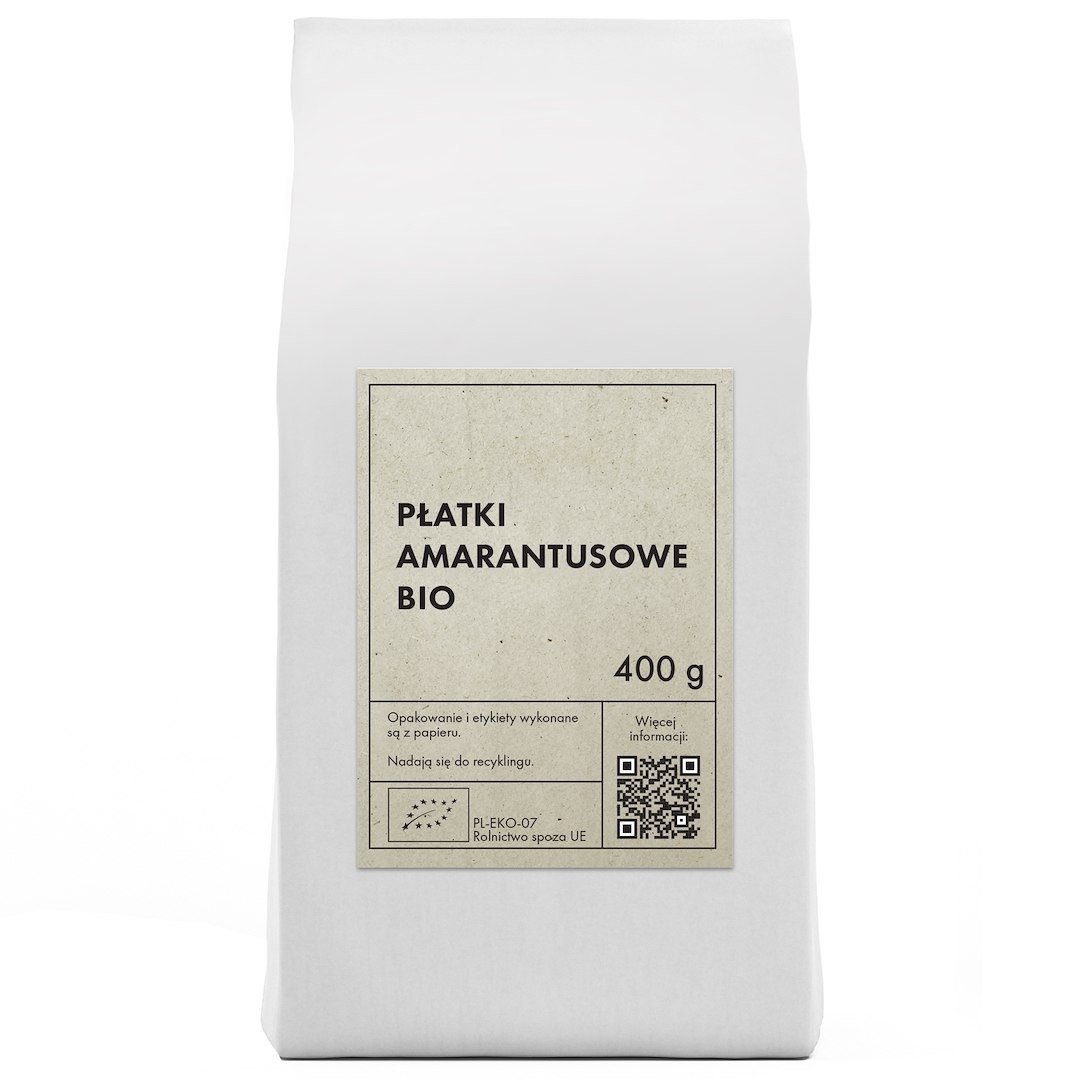 Płatki amarantusowe BIO 400 g - THE PLANET