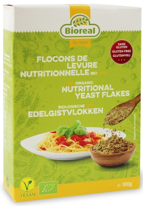 Płatki drożdżowe nieaktywne bezglutenowe BIO 100 g - BIOREAL