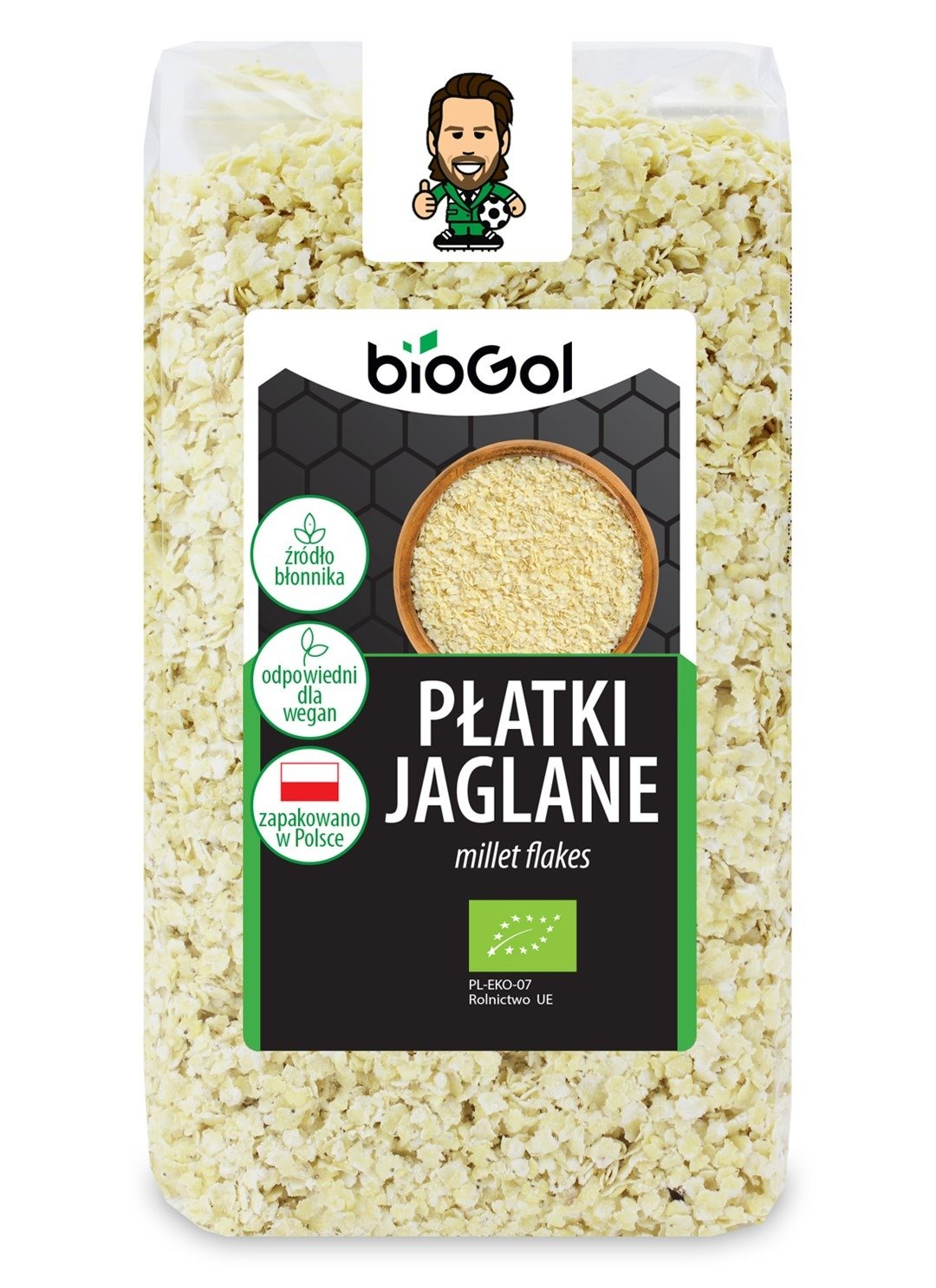 Płatki jaglane BIO 300 g - BIOGOL