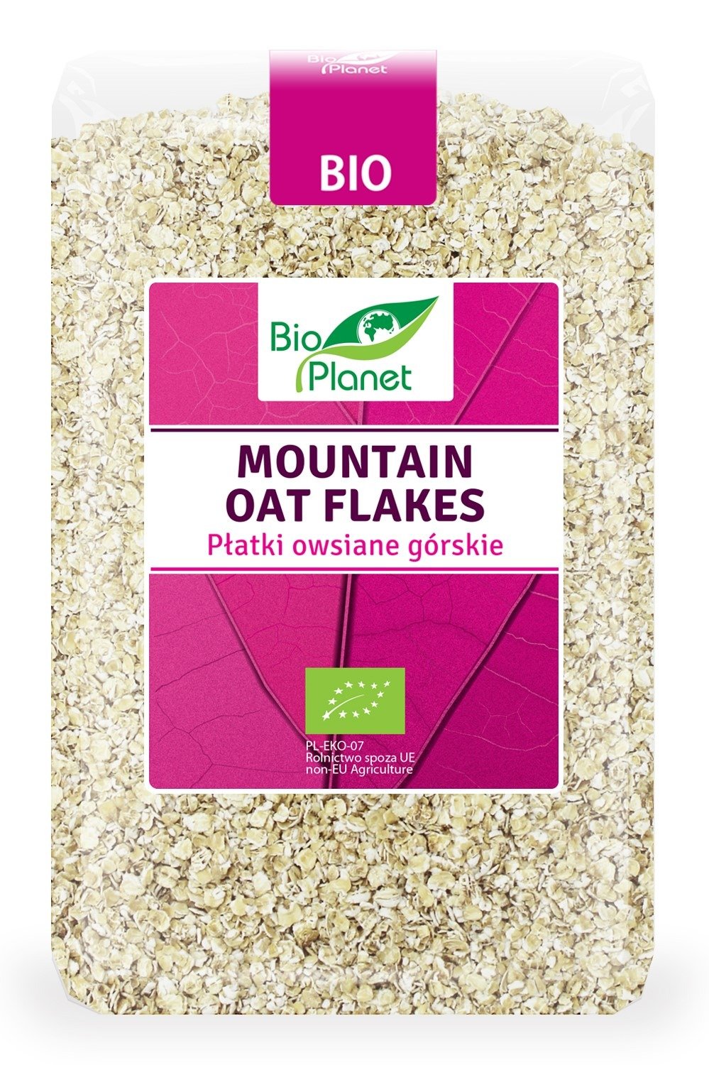 Płatki owsiane górskie BIO 1 kg - BIO PLANET