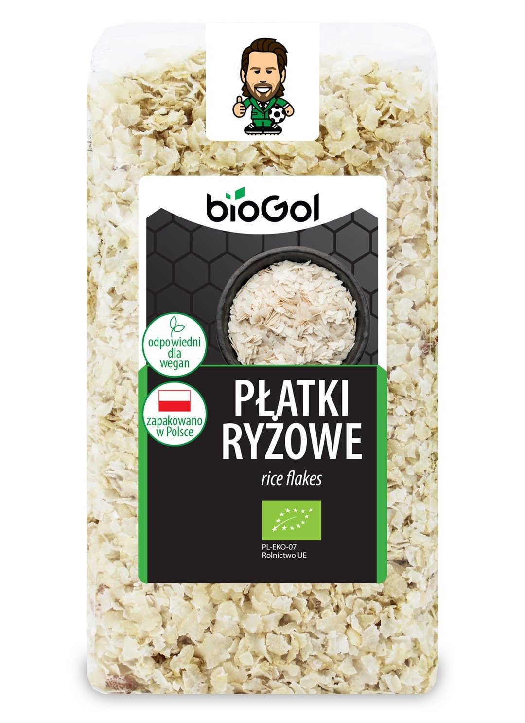 Płatki ryżowe BIO 300 g - BIOGOL