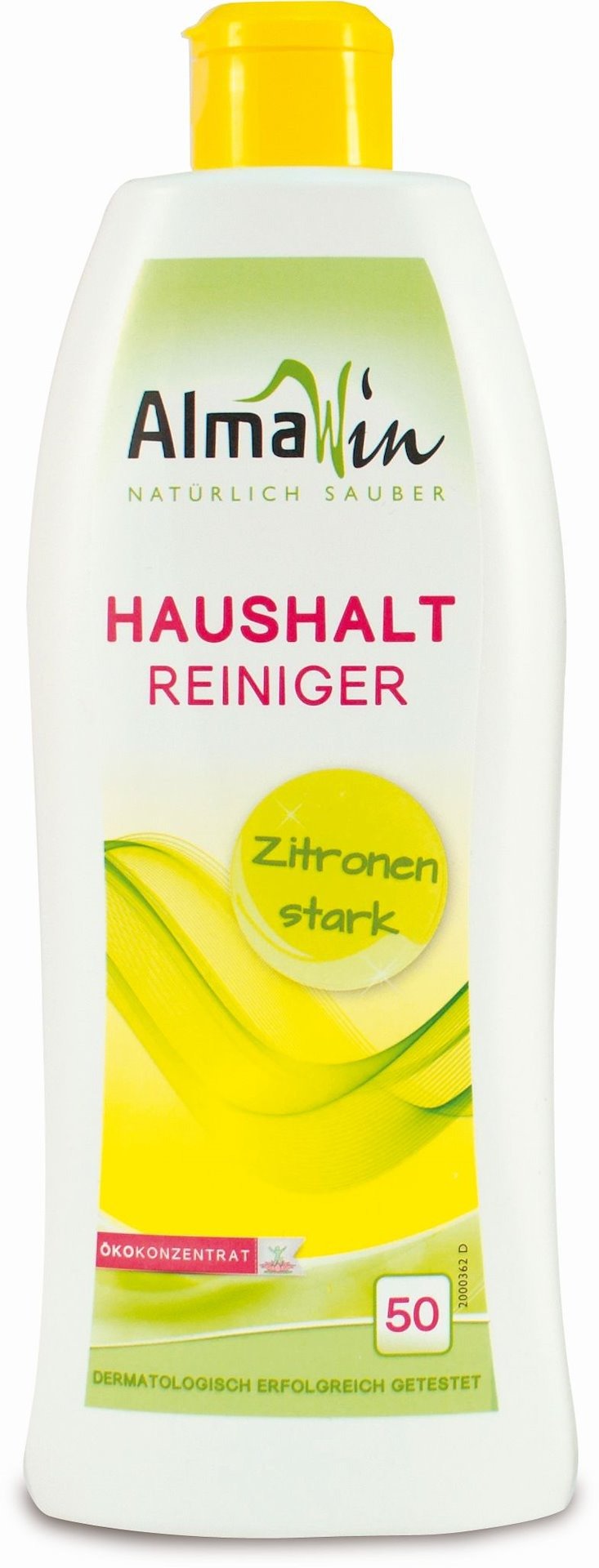 Płyn do czyszczenia wszystkich powierzchni cytryna (koncentrat) eco 500 ml - ALMAWIN