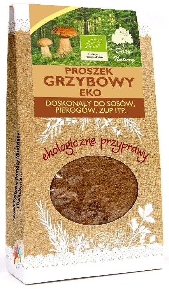 Proszek grzybowy BIO 50 g - DARY NATURY