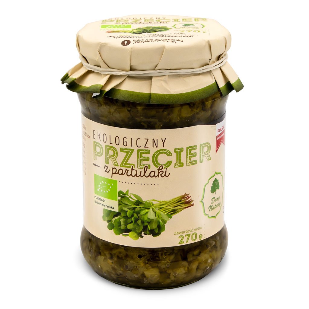 Przecier z portulaki BIO 270 g - DARY NATURY