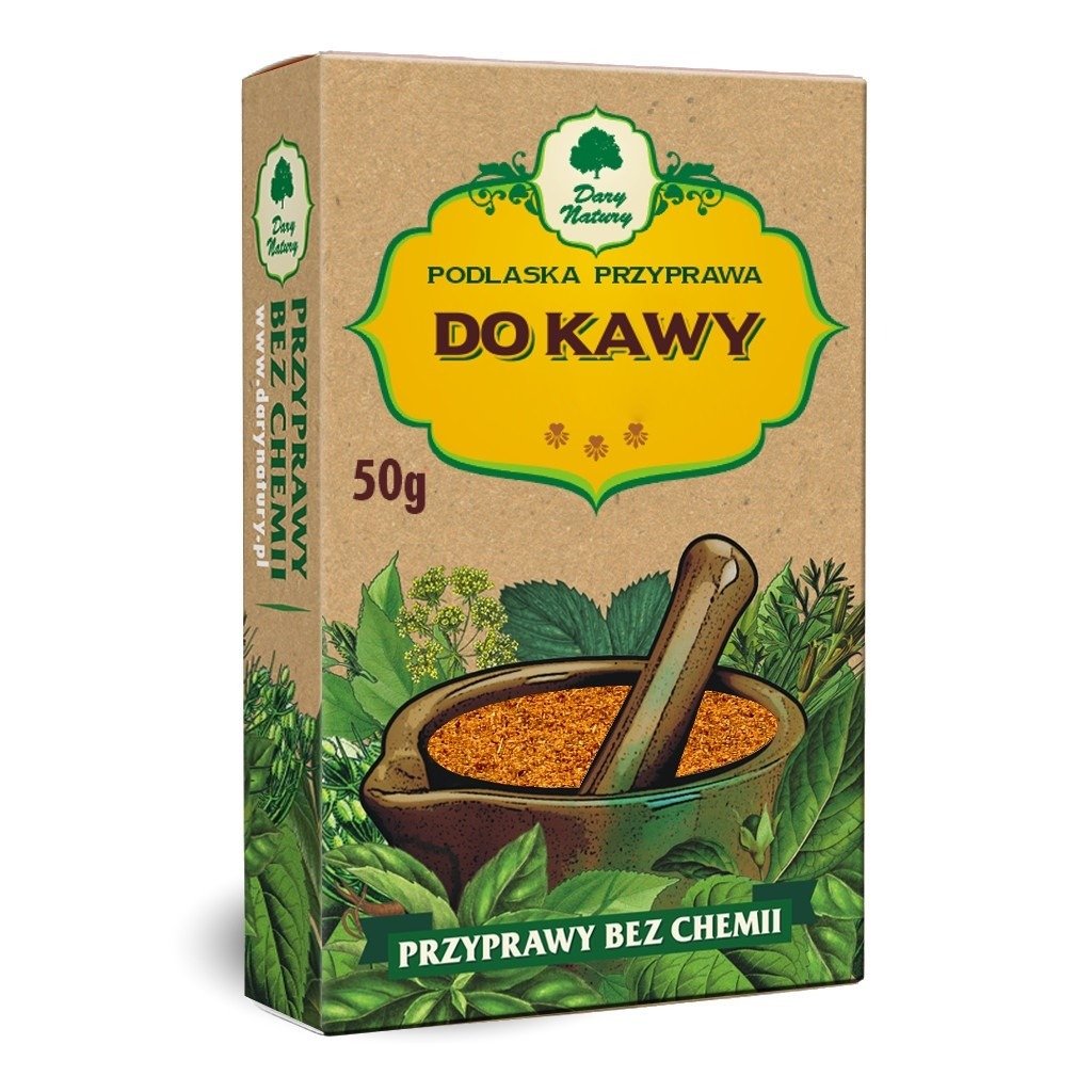 Przyprawa do kawy bezglutenowa (podlaska) 50 g - DARY NATURY
