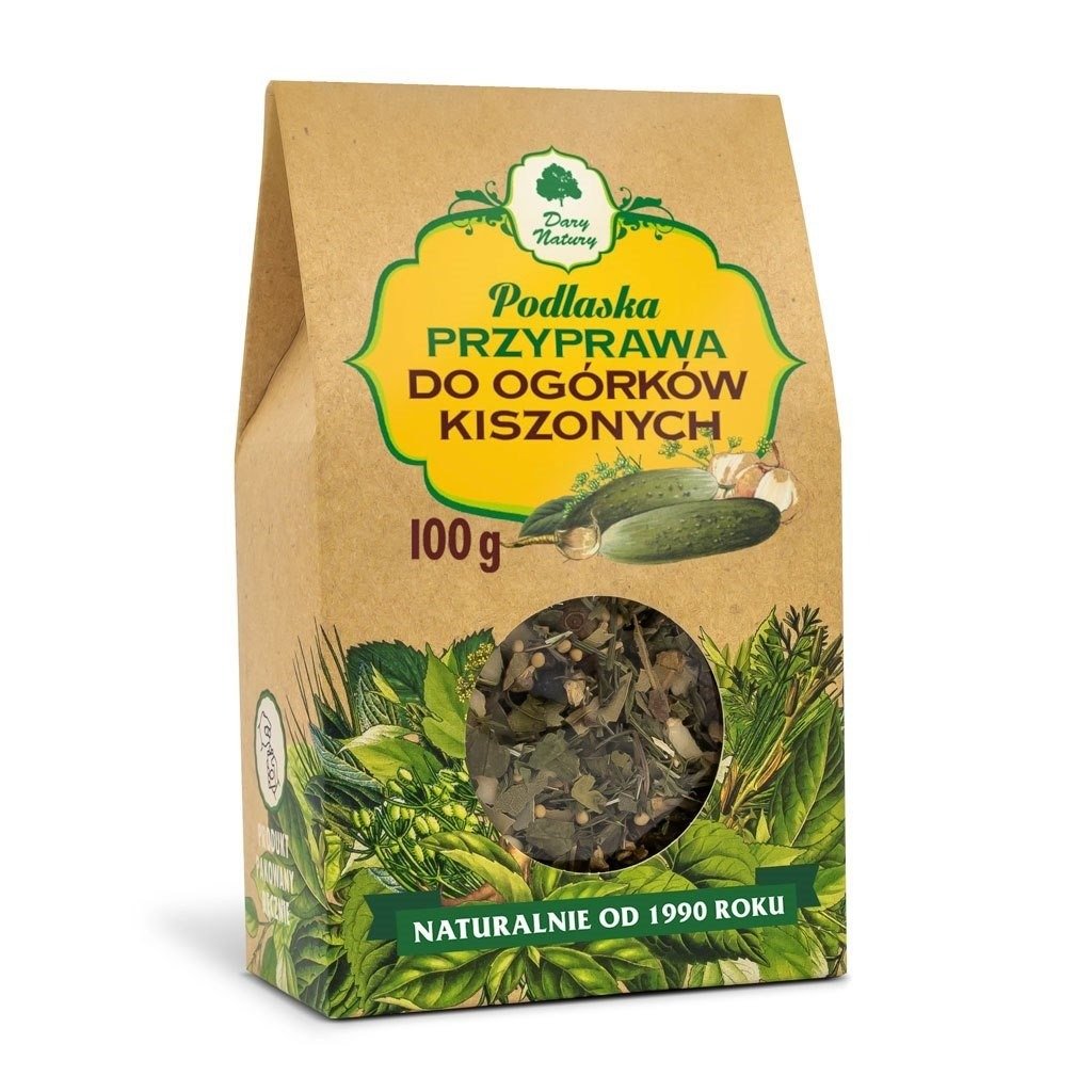 Przyprawa do ogórków kiszonych 100 g - DARY NATURY (PRODUKT SEZONOWY)