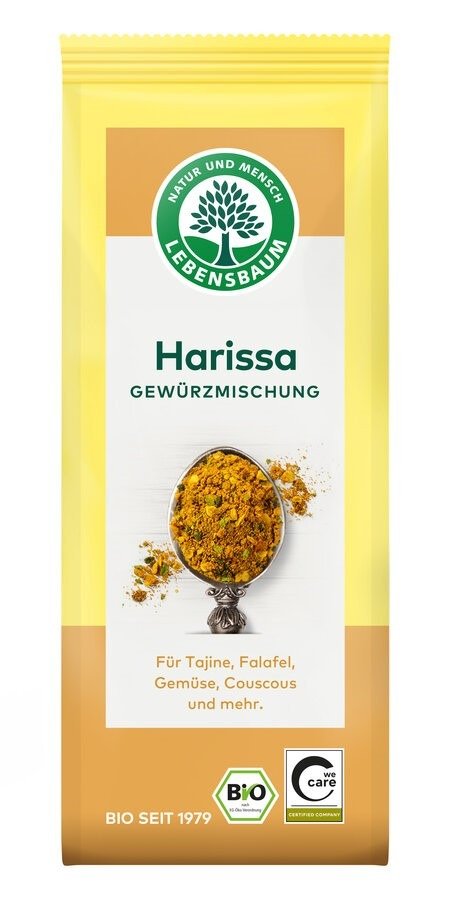 Przyprawa harissa BIO 50 g - LEBENSBAUM