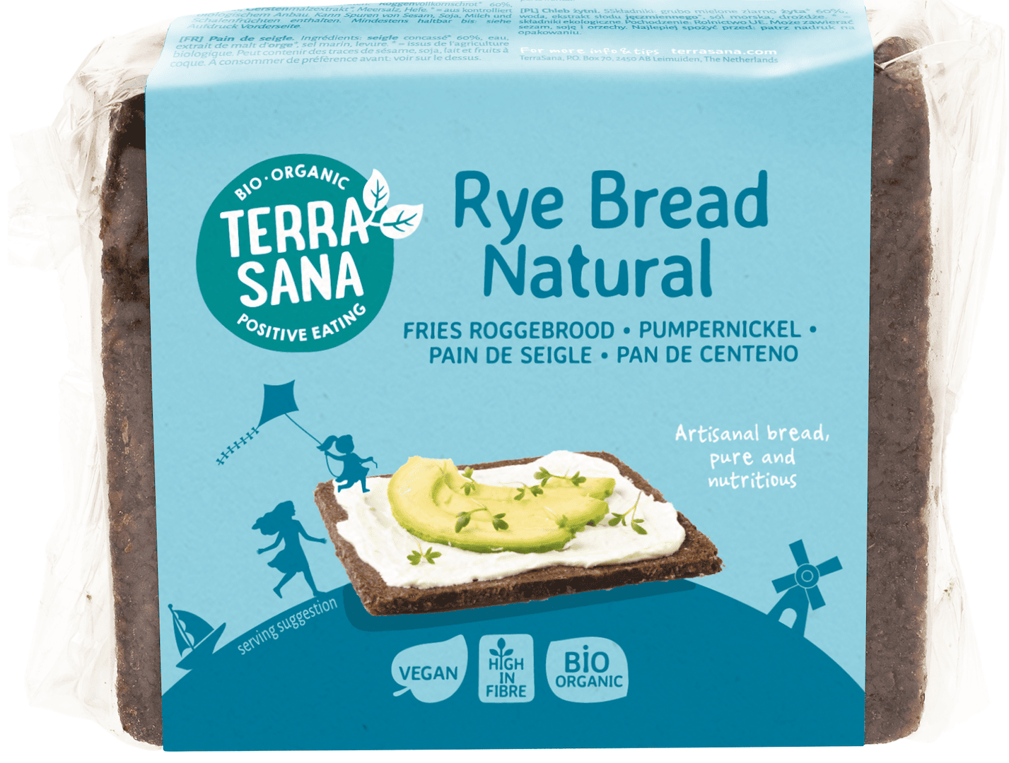 Pumpernikiel BIO 500 g - TERRASANA