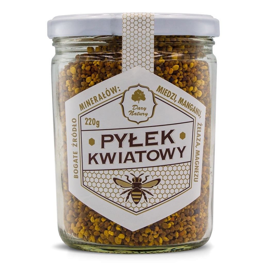 Pyłek kwiatowy (pszczeli) 220 g - DARY NATURY