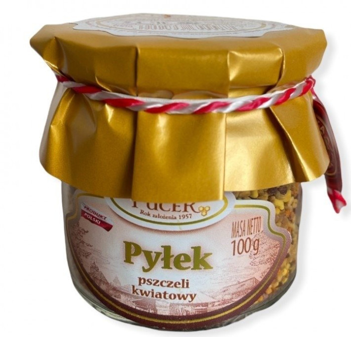 Pyłek kwiatowy (pszczeli) BIO 100 g - PASIEKA PUCER