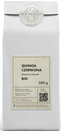 Quinoa czerwona (komosa ryżowa) BIO 500 g - THE PLANET