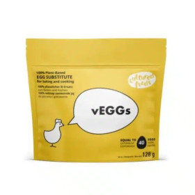 Roślinny zamiennik 40 jaj do pieczenia, gotowania, panierowania oraz jako zamiennik żółtka bezglutenowy 128 g - CULTURED FOODS