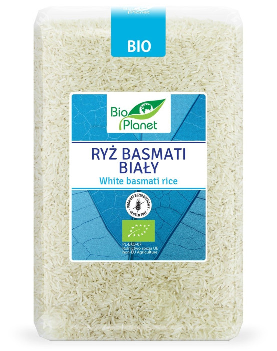 Ryż basmati biały bezglutenowy BIO 2 kg - BIO PLANET