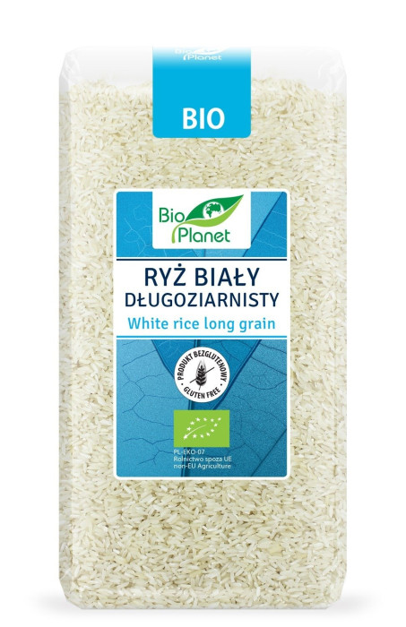 Ryż biały długoziarnisty bezglutenowy BIO 500 g - BIO PLANET