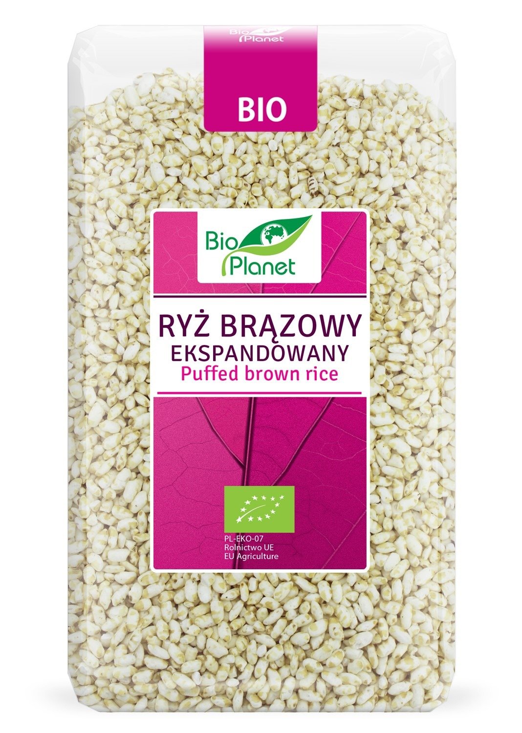 Ryż brązowy ekspandowany BIO 150 g - BIO PLANET