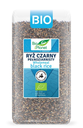 Ryż czarny pełnoziarnisty (uprawiany w europie) BIO 500 g - BIO PLANET