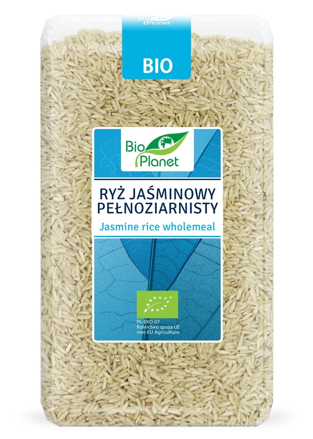Ryż jaśminowy pełnoziarnisty BIO 1 kg - BIO PLANET
