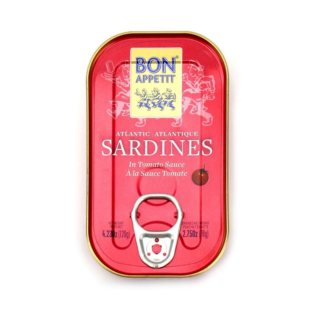 Sardynki portugalskie w sosie pomidorowym 120 g (78 g) - BON APPETIT