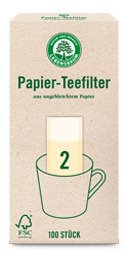 Saszetki do parzenia herbaty rozmiar 2 - MAŁE (100 szt.) - LEBENSBAUM