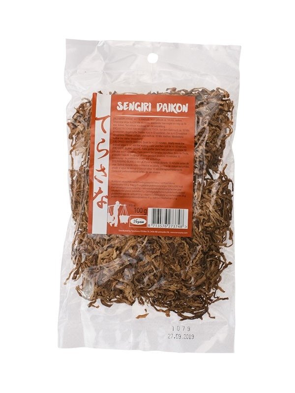 Sengiri daikon (rzodkiew japońska suszona) do sushi 100 g - TERRASANA