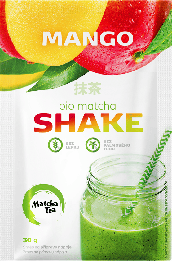 Shake z matchą i mango bezglutenowy BIO 30 g - AMYLON
