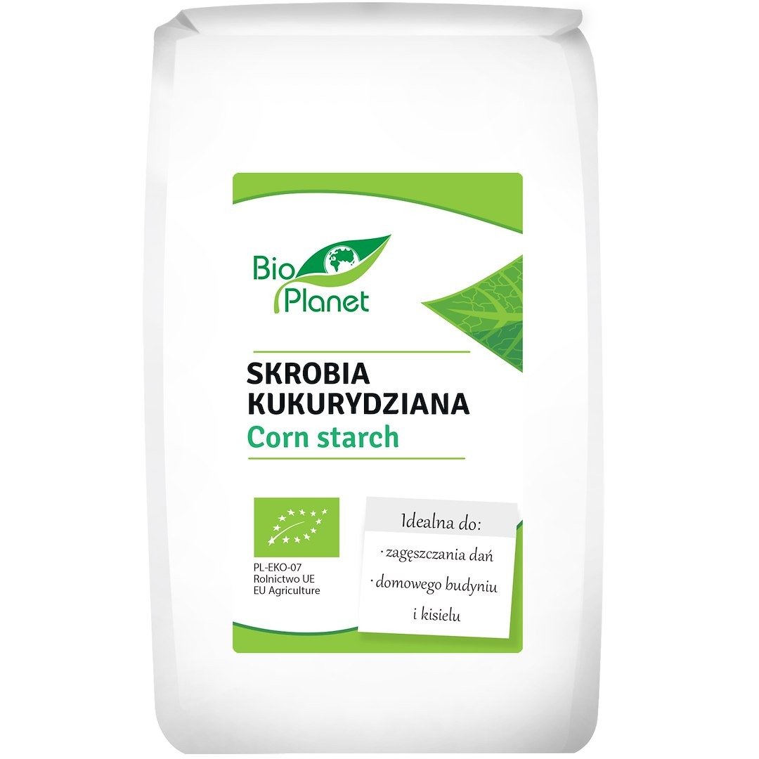Skrobia kukurydziana BIO 1 kg - BIO PLANET